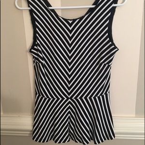 Banana Republic peplum top